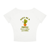 Don't Be a Prick! Grab a Coffee and CHILL Women’s Boatneck Raglan T-Shirt