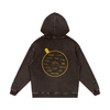 Traveling is Better Snow Washed Loose Cotton Hoodie