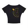 Traveling is Better with a Cup of Coffee Women’s Boatneck Raglan T-Shirt