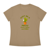 Don't Be a Prick! Grab a Coffee and CHILL Women's Slim Fit Crewneck T-Shirt