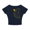 Traveling is Better with a Cup of Coffee Women’s Boatneck Raglan T-Shirt