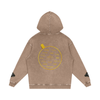Traveling is Better Snow Washed Loose Cotton Hoodie
