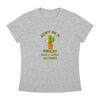 Don't Be a Prick! Grab a Coffee and CHILL Women's Slim Fit Crewneck T-Shirt