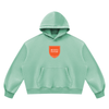 Don't Be a Prick. Grab a Coffee and CHILL Men's Vintage Wash Boxy Fleece Hoodie