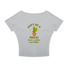 Don't Be a Prick! Grab a Coffee and CHILL Women’s Boatneck Raglan T-Shirt