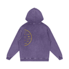 Traveling is Better with a Cup of Coffee Snow Washed Loose Cotton Hoodie