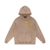 Traveling is Better with a Cup of Coffee Snow Washed Loose Cotton Hoodie