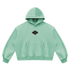 Don't Be a Prick. Grab a Coffee and CHILL Men's Vintage Wash Boxy Fleece Hoodie