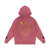 Traveling is Better Snow Washed Loose Cotton Hoodie