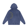 Traveling is Better with a Cup of Coffee Snow Washed Loose Cotton Hoodie