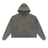 Life is Better with a Cup of Coffee Women's Vintage Washed Frayed-Hem Hoodie