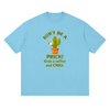 Don't Be a Prick! Grab a Coffee and CHILL Men's Streetwear Loose Drop Shoulder T-Shirt