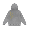 Traveling is Better with a Cup of Coffee Snow Washed Loose Cotton Hoodie