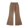 Life is Better with a Cup of Coffee Women's Vintage Washed Flared Fleece Pants