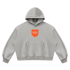 Don't Be a Prick. Grab a Coffee and CHILL Men's Vintage Wash Boxy Fleece Hoodie