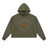 Life is Better with a Cup of Coffee Women's Vintage Washed Frayed-Hem Hoodie