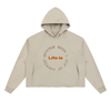 Life is Better with a Cup of Coffee Men's Vintage Washed Frayed-Hem Hoodie