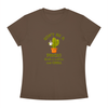 Don't Be a Prick! Grab a Coffee and CHILL Women's Slim Fit Crewneck T-Shirt