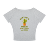 Don't Be a Prick! Grab a Coffee and CHILL Women’s Boatneck Raglan T-Shirt