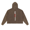 Life is Better with a Cup of Coffee Women's Vintage Washed Frayed-Hem Hoodie