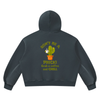 Don't Be a Prick. Grab a Coffee and CHILL Men's Vintage Wash Boxy Fleece Hoodie