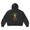Don't Be a Prick. Grab a Coffee and CHILL Men's Vintage Wash Boxy Fleece Hoodie
