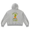 Don't Be a Prick. Grab a Coffee and CHILL Women's Vintage Wash Boxy Fleece Hoodie