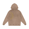 Traveling is Better with a Cup of Coffee Snow Washed Loose Cotton Hoodie