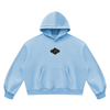 Don't Be a Prick. Grab a Coffee and CHILL Women's Vintage Wash Boxy Fleece Hoodie