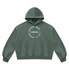 Life is Better with a Cup of Coffee Women's Vintage Wash Boxy Fleece Hoodie