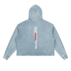 Life is Better with a Cup of Coffee Men's Vintage Washed Frayed-Hem Hoodie