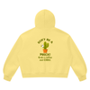 Don't Be a Prick. Grab a Coffee and CHILL Women's Vintage Wash Boxy Fleece Hoodie