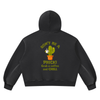 Don't Be a Prick. Grab a Coffee and CHILL Men's Vintage Wash Boxy Fleece Hoodie