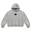Don't Be a Prick. Grab a Coffee and CHILL Women's Vintage Wash Boxy Fleece Hoodie