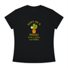 Don't Be a Prick! Grab a Coffee and CHILL Women's Slim Fit Crewneck T-Shirt