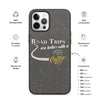 Road Trips are Better with a Cup of Coffee Biodegradable iPhone case