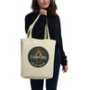 Camping is Better with a Cup of Coffee Small Organic Tote Bag