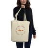 Life is Better with a Cup of Coffee Small Organic Tote Bag