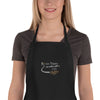 Road Trips are Better with a Cup of Coffee Embroidered Apron
