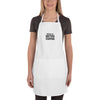 Work is Better with a Cup of Coffee Embroidered Apron