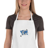 Traveling is Better with a Cup of Coffee Embroidered Apron