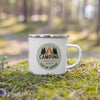 Camping is Better with a Cup of Coffee Enamel Mug