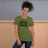 Work is Better with a Cup of Coffee Women's Premium T-Shirt
