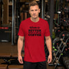 Work is Better with a Cup of Coffee Men's Premium T-Shirt