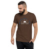 Mornings are Better with a Cup of Coffee Men's Tri-Blend T-shirt