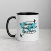 Traveling is Better with a Better with a Cup of Coffee Mug with Color Inside