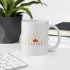 Mornings are Better with a Cup of Coffee White Glossy Mug