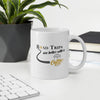 Road Trips are Better with a Cup of Coffee White Glossy Mug