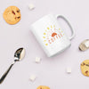 Mornings are Better with a Cup of Coffee White Glossy Mug