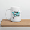 Traveling is Better with a Cup of Coffee White Glossy Mug